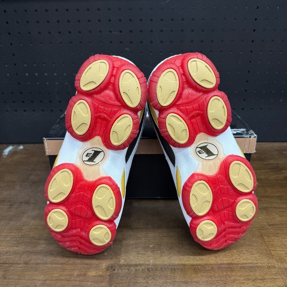 New W/ Box! Men's Reebok Allen Iverson The Answer DMX White Red Gold Size 10.5 - Picture 5 of 6